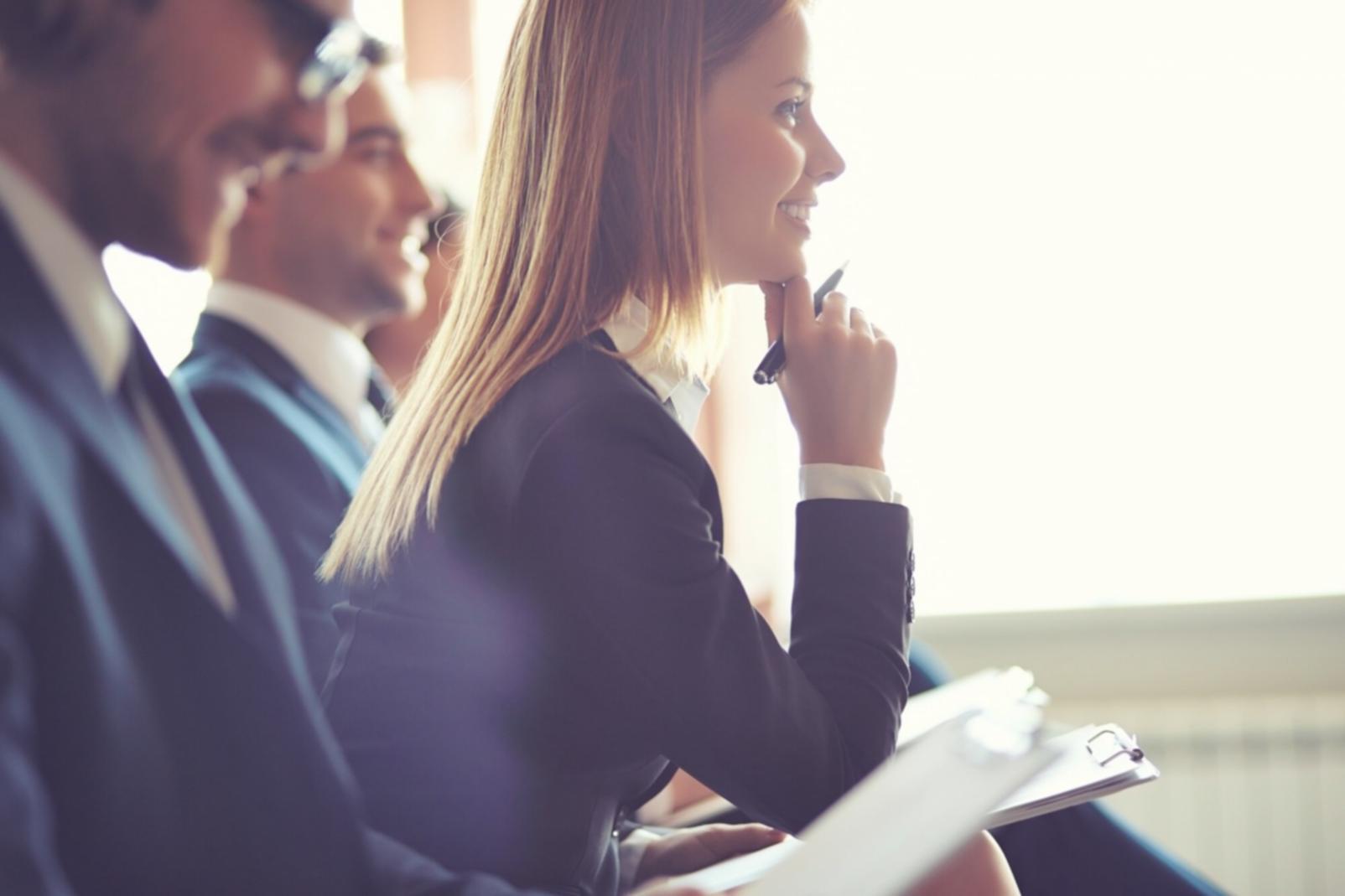 Financial analysis workspace with charts and reports